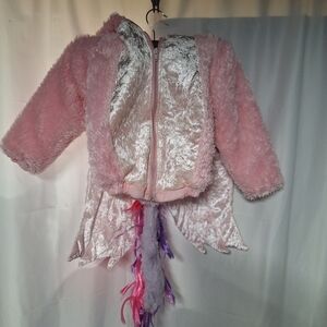 Sparkly Pink and Silver Kids Unicorn Jacket